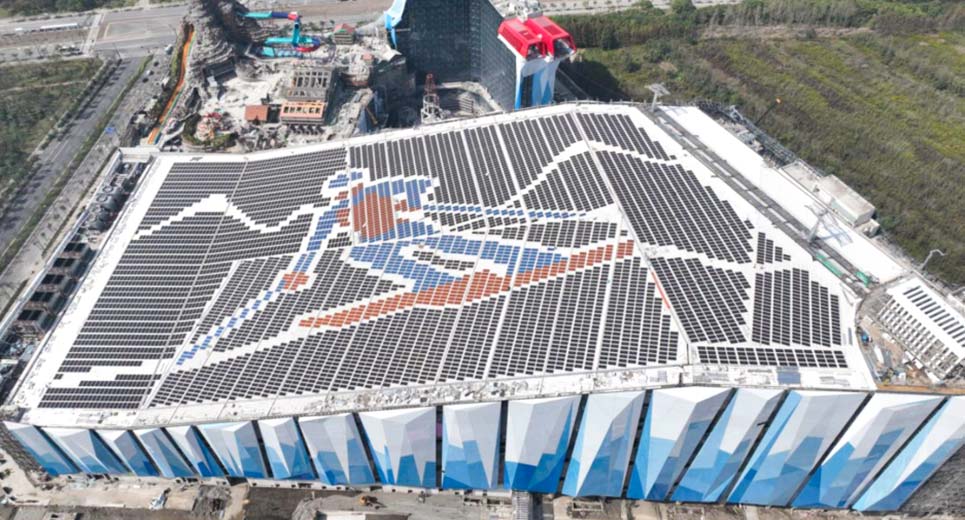 Hoàn thành Dự án PV trên mái nhà tại Yaoxue và Ice World