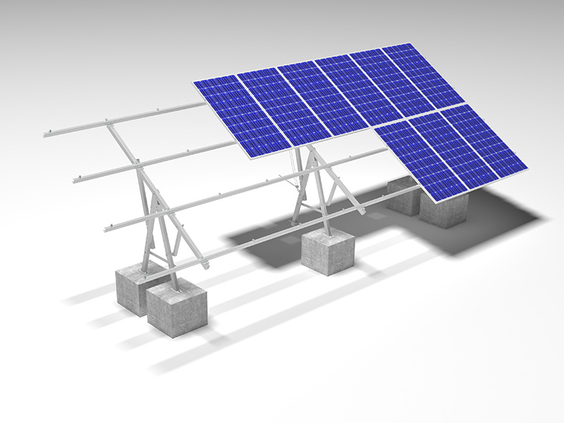 Hệ thống lắp đặt mặt đất năng lượng mặt trời