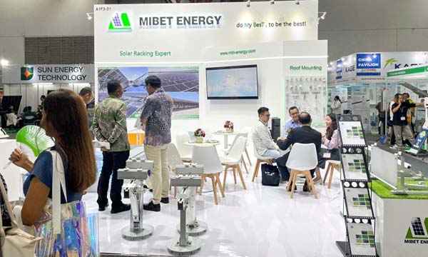 Mibet tại Triển lãm Solartech Indonesia