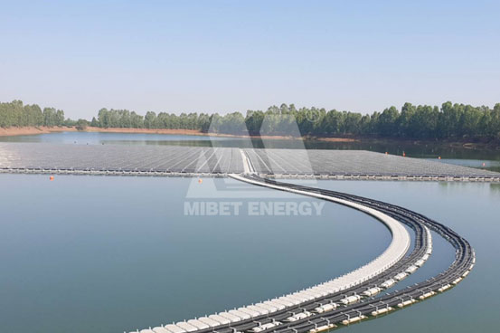 Hệ thống nổi của Mibet Energy Trợ giúp 1.Nguồn điện PV 5MW Hòa vào lưới điện ở Thái Lan suôn sẻ